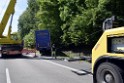 LKW in Boeschung A 3 Rich Frankfurt Hoehe Roesrath Lohmar P176